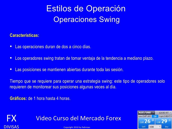 Mercado de divisas forex curso gratis