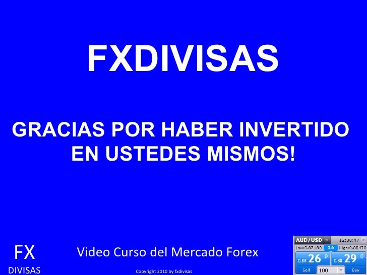 Cursos divisas forex