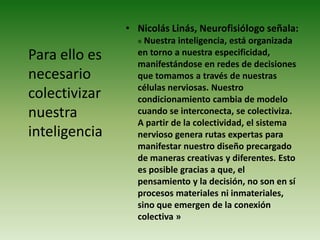  Cuenta con la convicción de que cualquiera puede transformar el mundo