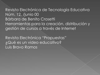    Acceso a la información y contenidos de aprendizaje. Los alumnos pueden acceder a mayor cantidad de información a través de los múltiples recursos disponibles en Internet como: bases de datos on-line o bibliográficas; sistemas de información orientados al objeto; libros electrónicos, recursos de vídeo, audio, videoclips; publicaciones electrónicas;  centros de interés, enciclopedias,...