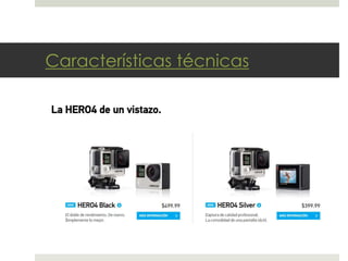Características técnicas 
 