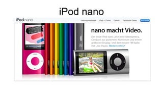iPod nano
 