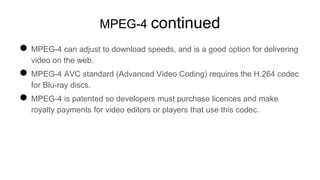 Industrial Technology Multimedia Video Theory Prelim Course | PPTX