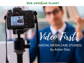 www.presentationgo.com
(SOCIAL MEDIA CASE STUDIES)
by Anton Diaz
 