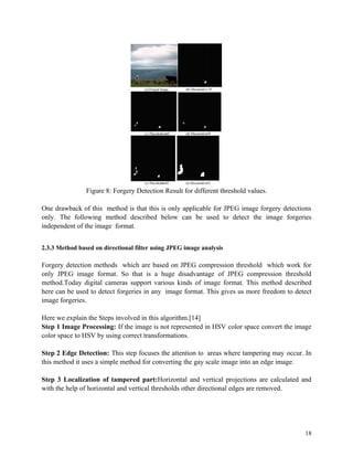 Video Forgery Detection: Literature review | PDF