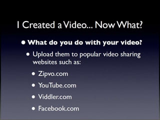 Video For Real Estate