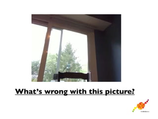 What’s wrong with this picture?
 