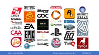 Vote: meet.ps/dats Donate: devaroundthesun.org @heathriel
 