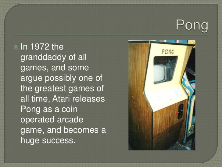 The Brief History of Video Games