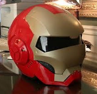 Videogame inspired motorcycle helmets