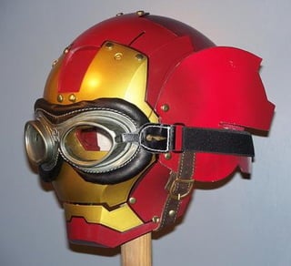 Videogame inspired motorcycle helmets