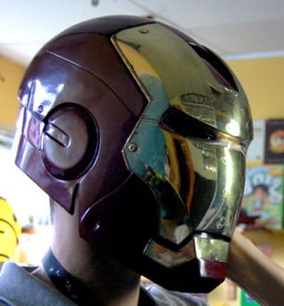 Videogame inspired motorcycle helmets