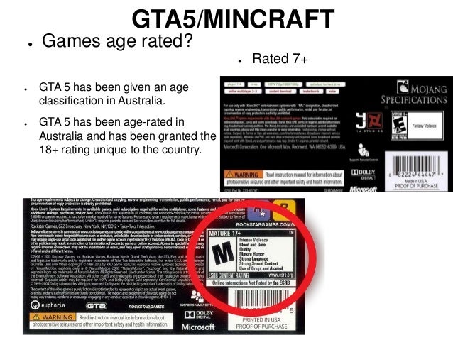 Video game presentation