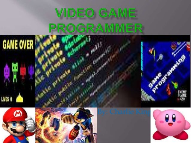 video game programmer game programer