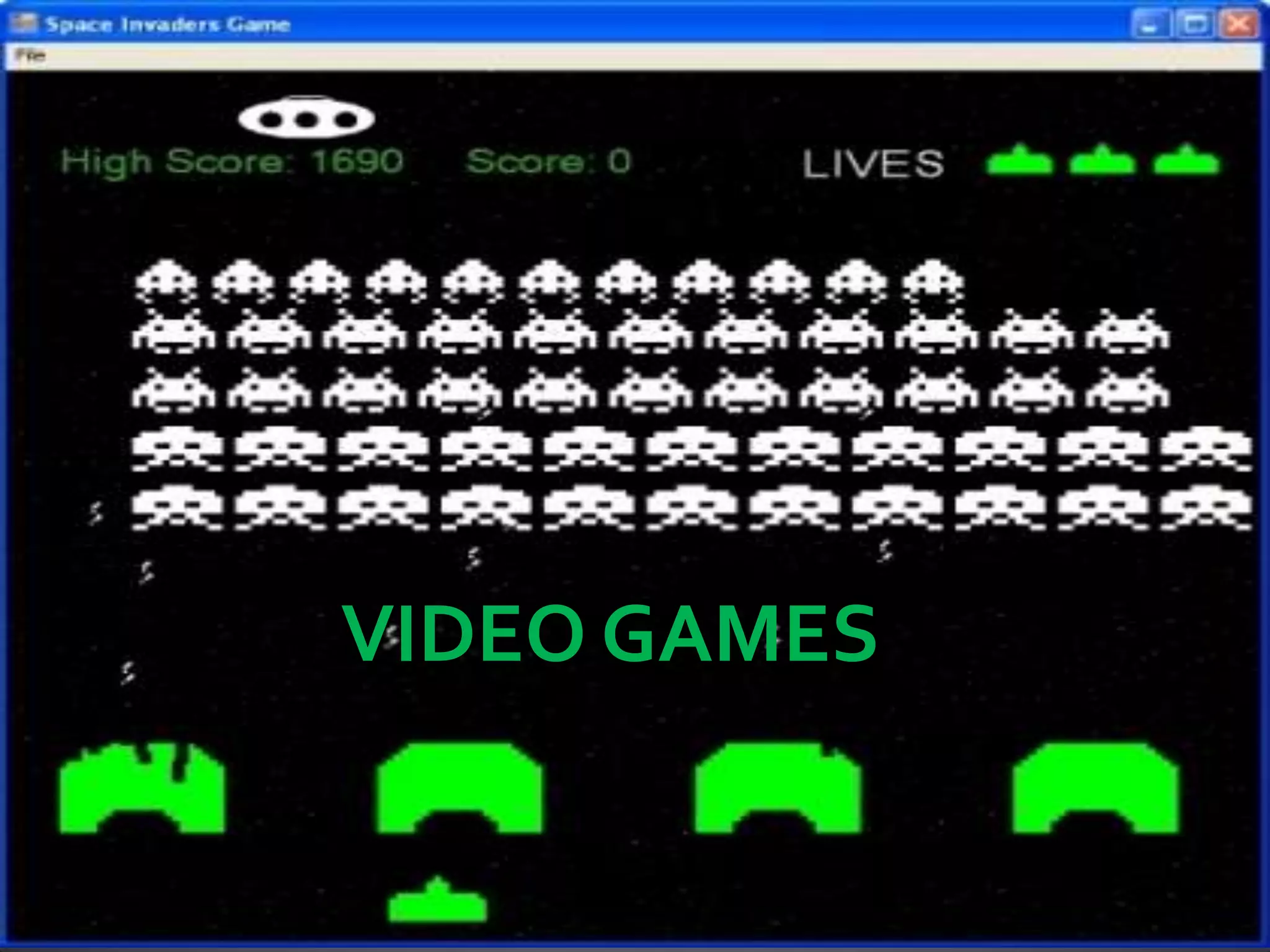 VIDEO GAMESVideo GamesVIDEO GAMES