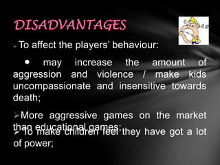 Drawbacks of video games discount