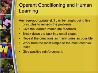 Video Games And Operant Conditioning | PPTX