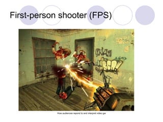 First-person shooter (FPS) 