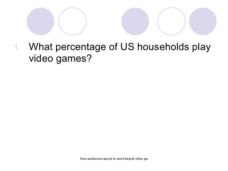 Video games case study