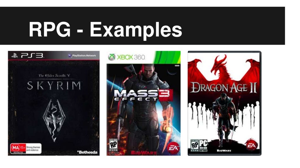 Video Games Genre Definitions and Examples