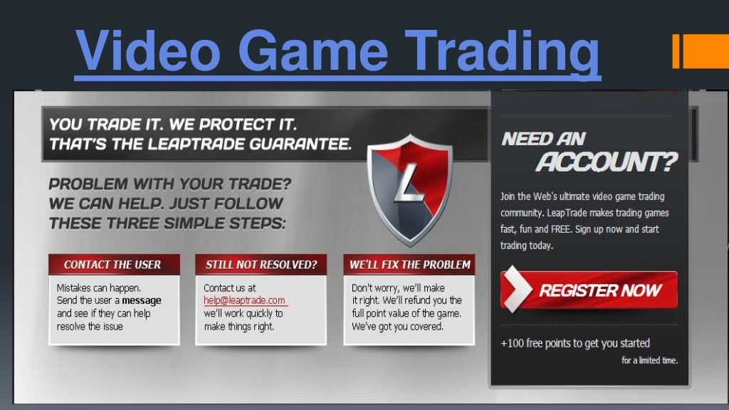 Video game trading