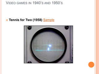 History of Video Games | PPTX