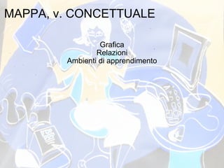 MAPPA, v. CONCETTUALE Grafica Relazioni Ambienti di apprendimento 