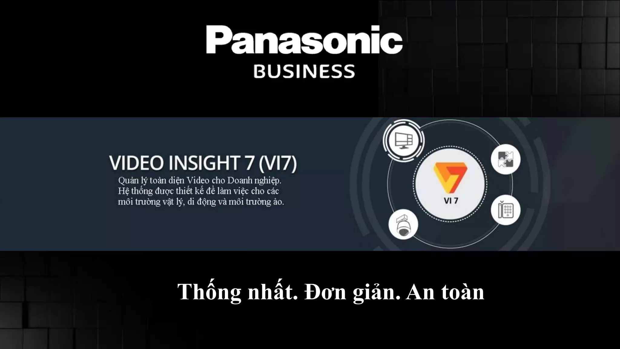Panasonic Video insight 2019 PPT