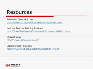 Media in the Classroom | PPTX