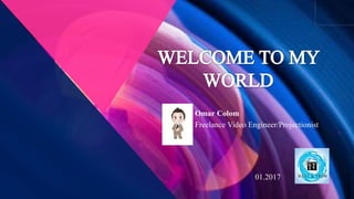 Omar Colom
Freelance Video Engineer/Projectionist
01.2017
 