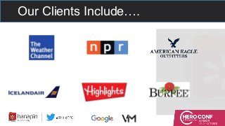 Our Clients Include….
 