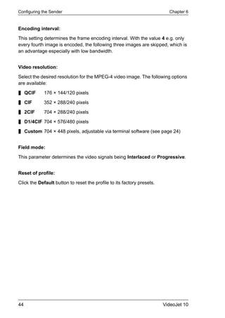 Video Jet 10 Manual | PDF