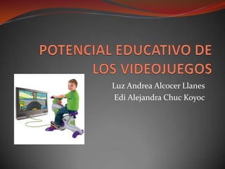 Luz Andrea Alcocer Llanes
Edi Alejandra Chuc Koyoc
 