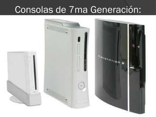 Consolas de 7ma Generación:
 