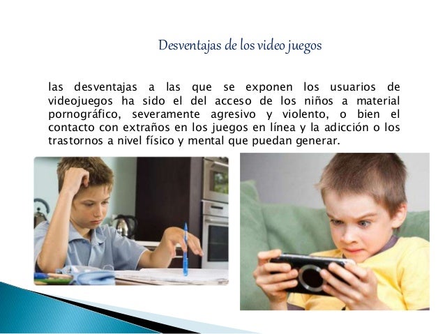 los Videojuegos mas famosos y sus desventajas