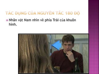  Nhân vật Nam nhìn về phía Trái của khuôn
hình.
 