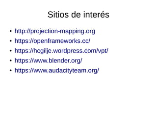 Video Mapping con Open Source | ODP