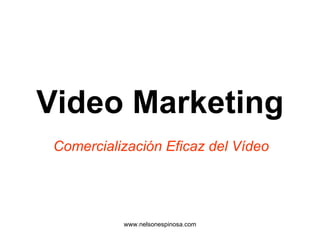Video Marketing Comercialización Eficaz del Vídeo 