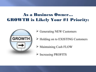 Are Your Experiencing a Profit Leak In Your Business | PPT