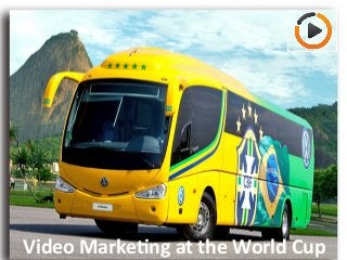 Video	
  Marke+ng	
  at	
  the	
  World	
  Cup	
  	
  
 