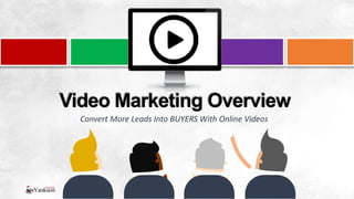 Convert More Leads Into BUYERS With Online Videos
Video Marketing Overview
 