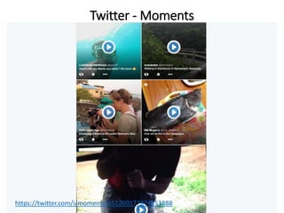Vasco Marques www.vascomarques.com 14https://twitter.com/i/moments/651260177874853888
Twitter - Moments
 