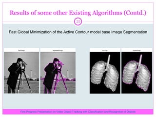 Video object tracking with classification and recognition of objects | PPT