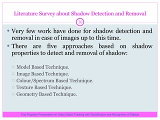 Video object tracking with classification and recognition of objects | PPT