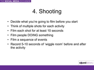 Video planning & shooting | PPT