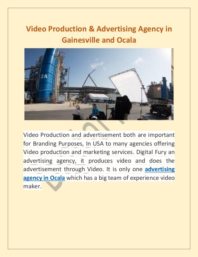 Video production & advertising agency in gainesville and ocala