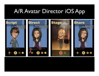 A/R Avatar Director iOS App
 