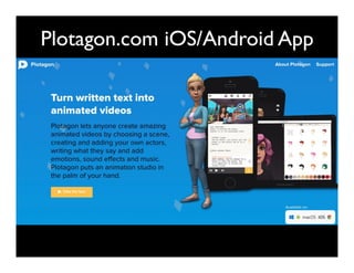 Plotagon.com iOS/Android App
 