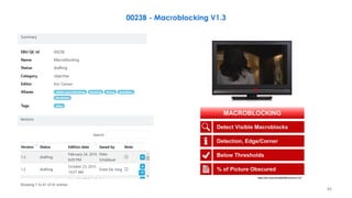 Macroblocking Example Video Video Quality Control | PDF