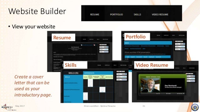 video resume and website builder create video resume online